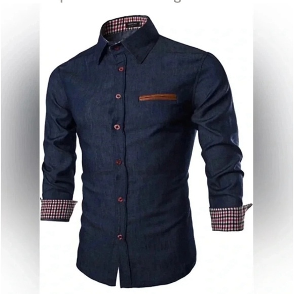 Coofandy Other - Clearance Coofandy Men's Casual Dress Shirt Button Down Shirt Long-Sleeve S NWOT